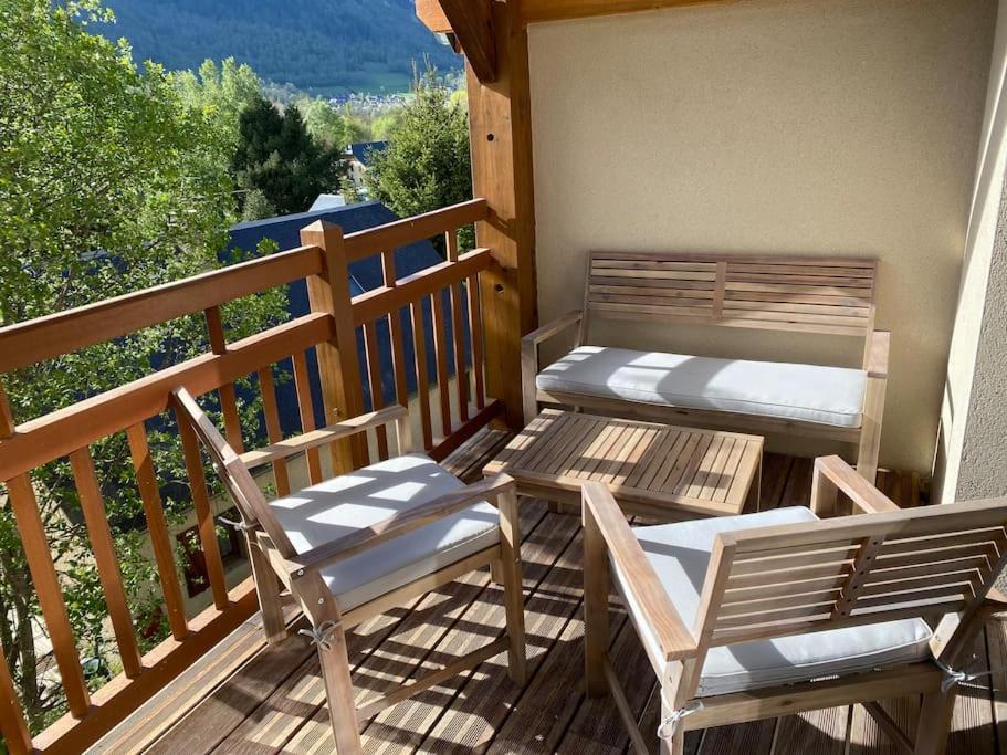 Charmant T4 Duplex Vue Montagne Луданвьел Екстериор снимка